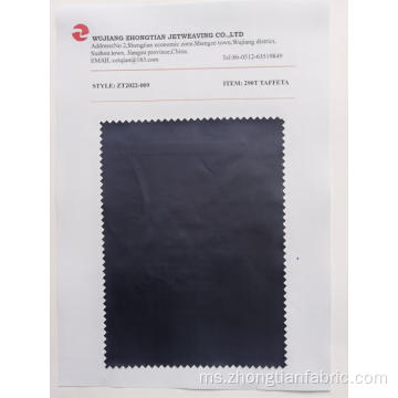 100% poliester 290t lining taffeta